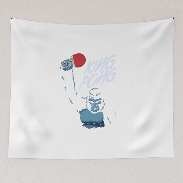 Item preview, King Pong table tennis Gorilla kong gift sport designed and sold by Mic Designs.