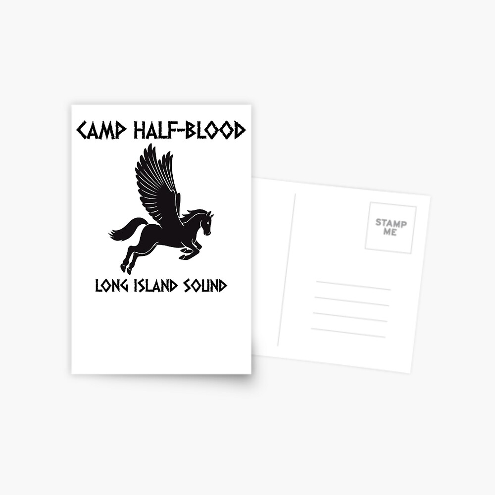 Map of Camp Half Blood Postcard for Sale by roxxell l