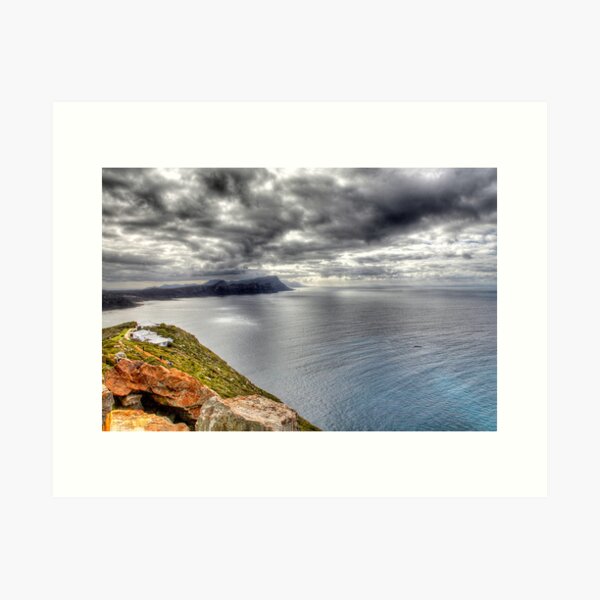 It was a dark and stormy day... Art Print