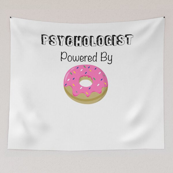 Item preview, Funny Psychologist Shirt - Funny Psychologist Gift - Funny Psychology - Powered By Donuts designed and sold by Galvanized.