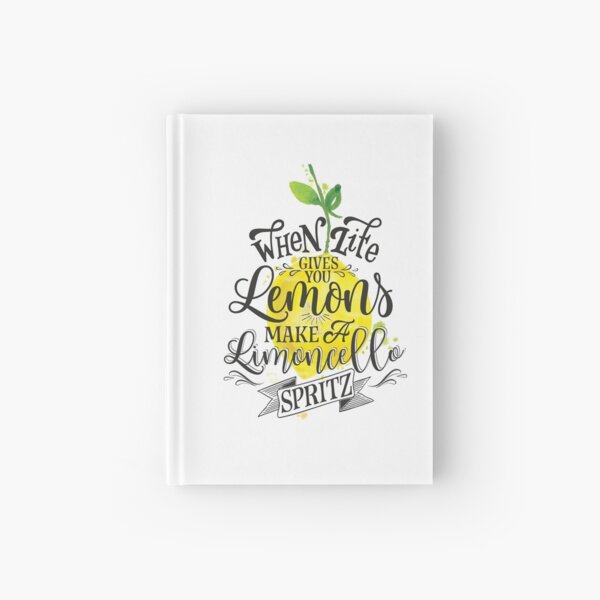 Item preview, "When Life Gives You Lemons, Make a Limoncello Spritz" designed and sold by Lisa Vida Snavlin.