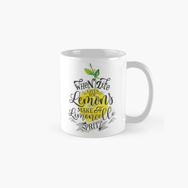 Item preview, "When Life Gives You Lemons, Make a Limoncello Spritz" designed and sold by Lisa Vida Snavlin.