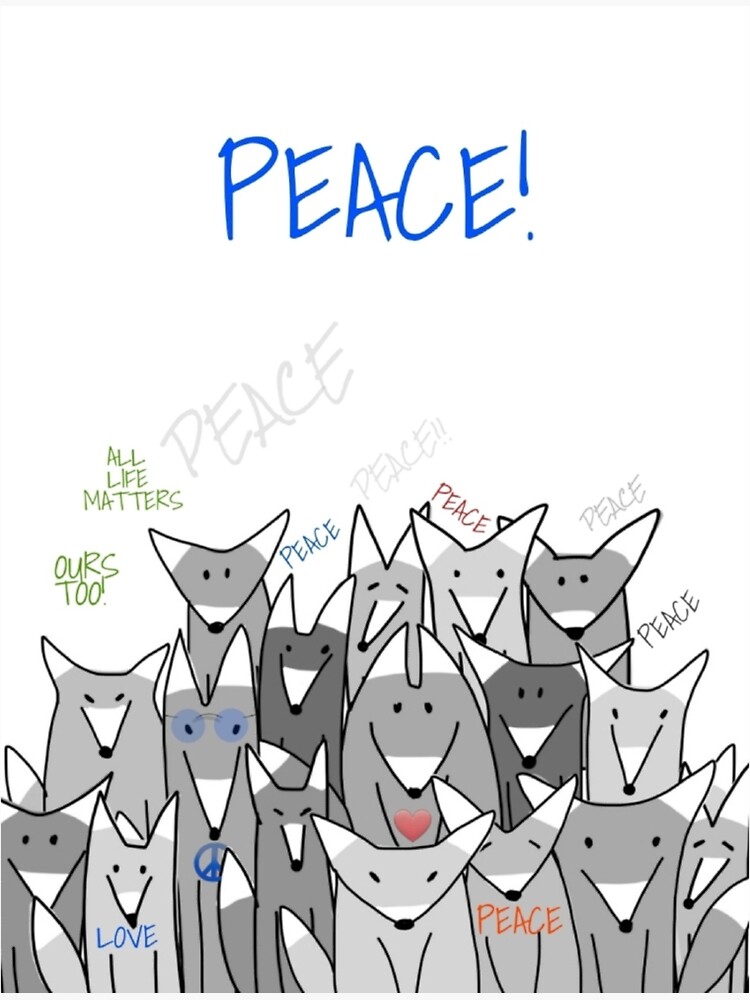Happy Birthday! Peace! by WolfShadow27