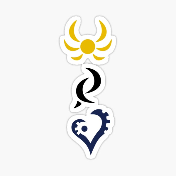 Gratz Trio Tattoos line Sticker