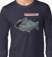 Trash Fish in Plastic Ocean Long Sleeve T-Shirt