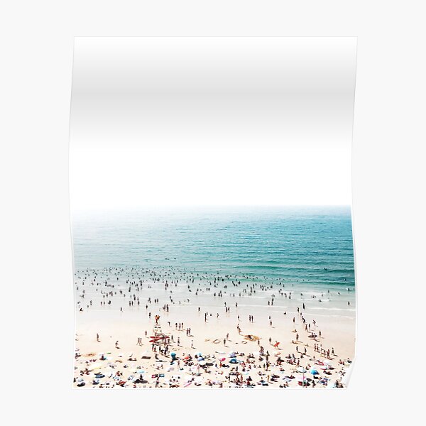 Poster Strandkunst Redbubble