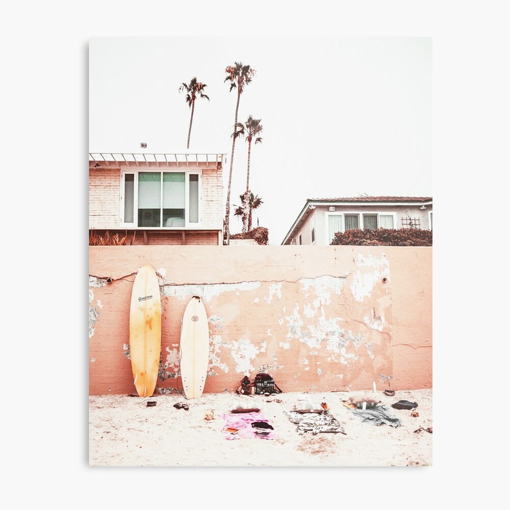 Get Plage art mural metallique For iPhone