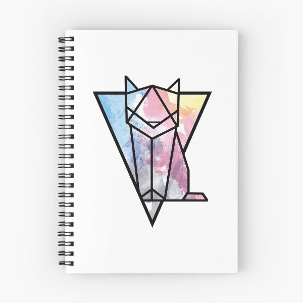 Item preview, geometric vector cat designed and sold by FunnyGrief.
