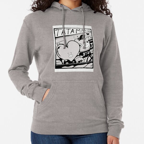 Bt21 Tata Bts Hoodies Sweatshirts for Sale Redbubble