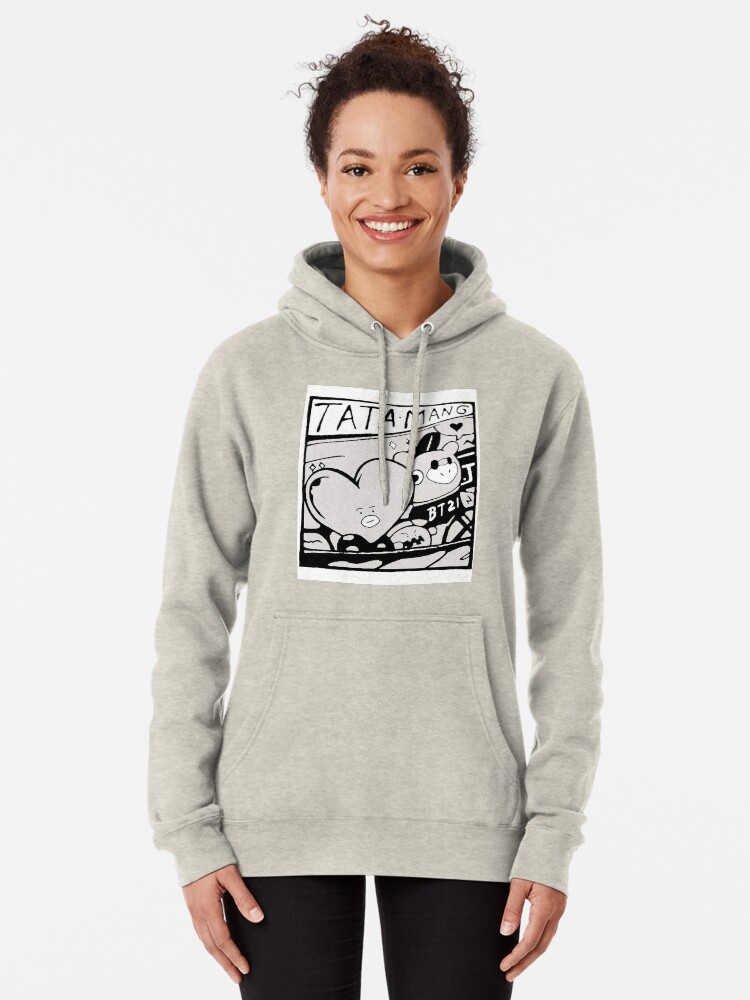 bt21 tata mang hoodie