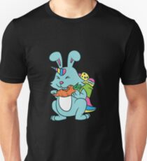 Unicorn easter bunny bunny rabbit gift Slim Fit T-Shirt