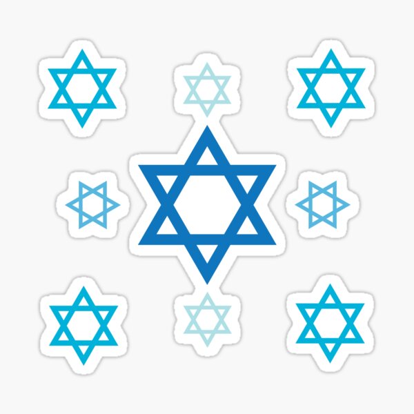 Star of David Sticker