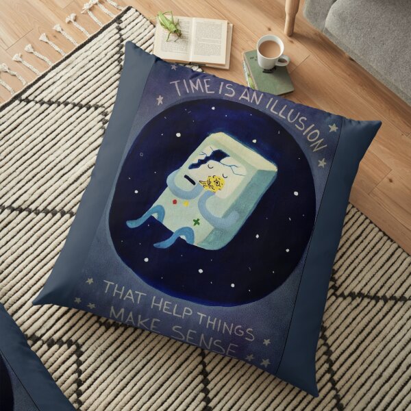Time adventure Floor Pillow