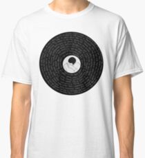 From The Ritz to the Rubble lyrics – handwritten & drawn Classic T-Shirt