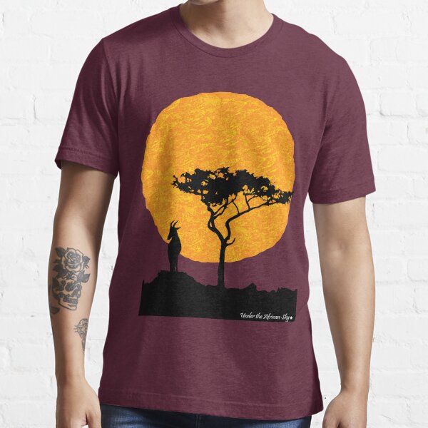 topi sunset silhouette Essential T-Shirt