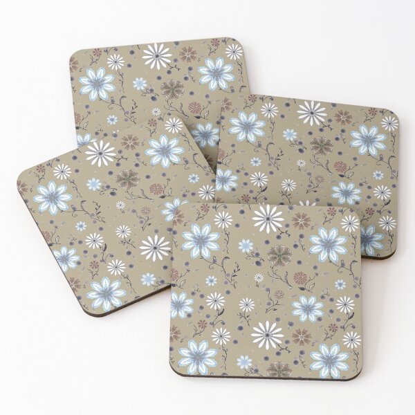 Item preview, Chamomile and Cornflowers 5 designed and sold by runati.