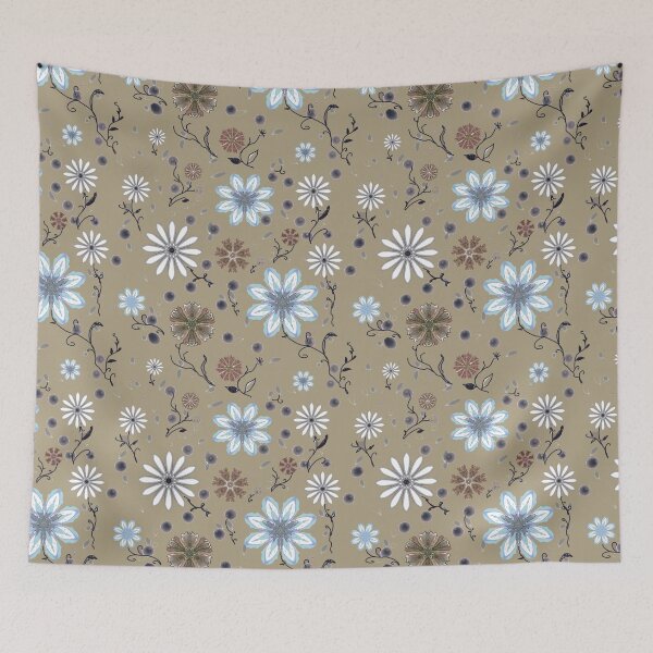 Item preview, Chamomile and Cornflowers 5 designed and sold by runati.