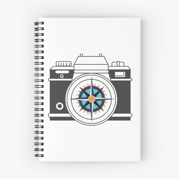 Item preview, Camera with Compass design in the lens designed and sold by CastleBookshelf.