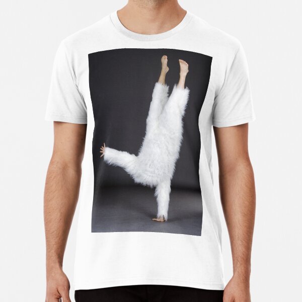 fuzzy white creature inversion Premium T-Shirt