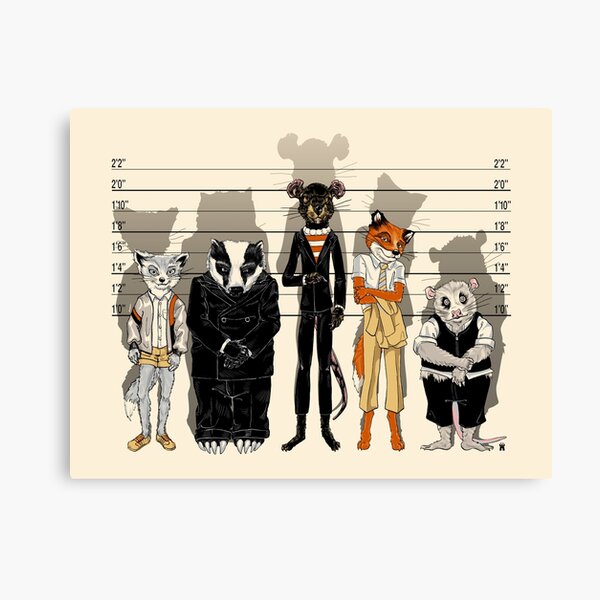 Unusual Suspects Canvas Print