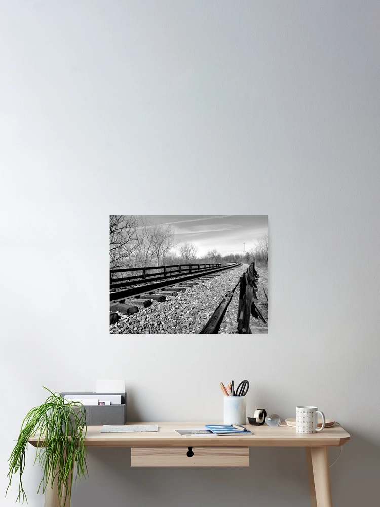 Thumbnail 2 of 3, Poster, Tracks designed and sold by Richard Skoropat.