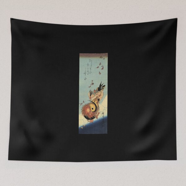 Item preview, Mandarin Duck On Frozen Pond by Utagawa Hiroshige (Reproduction) designed and sold by Classic Visions Gallery.
