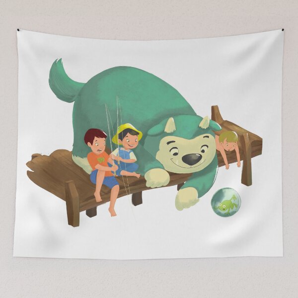 Item preview, Fishing frogs designed and sold by Nadia  Ronquillo.