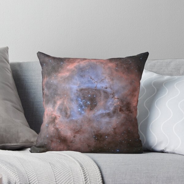 Rosette Nebula Throw Pillow