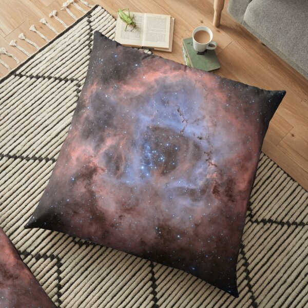 Rosette Nebula Floor Pillow