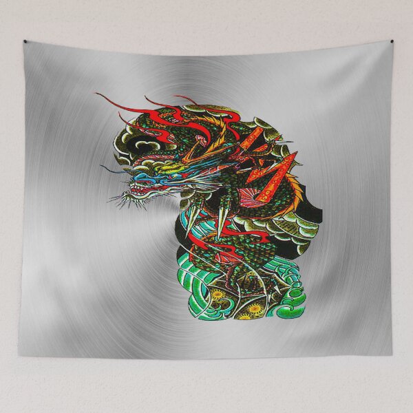 Item preview, fwc 0217 tatoo Dragon alien designed and sold by fred chiea.