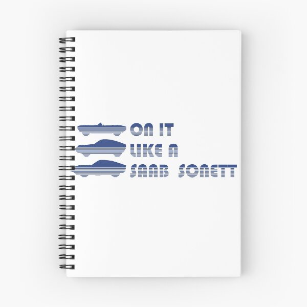 Artikelvorschau, „Drauf wie ein Saab Sonett“ (Blau) entworfen und verkauft von Manic2019.