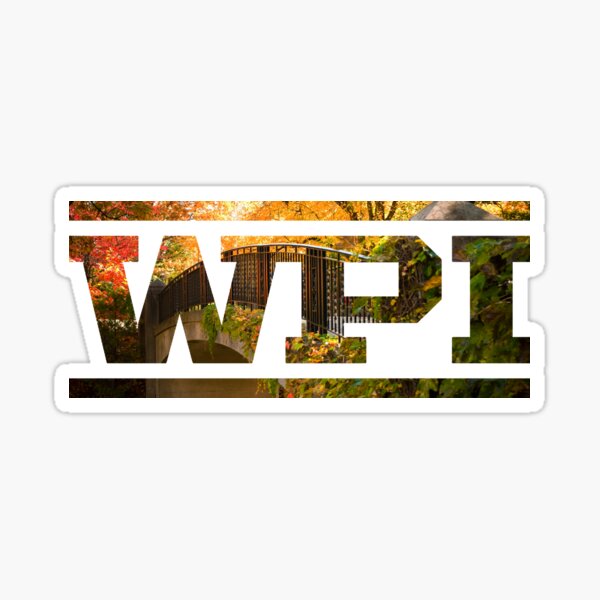 Item preview, WPI Earle Bridge Logo designed and sold by Mass Aggie.