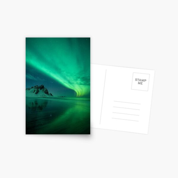 atmosphere, underwater, water, dark, landscape, nature, sea, light - natural phenomenon Postcard