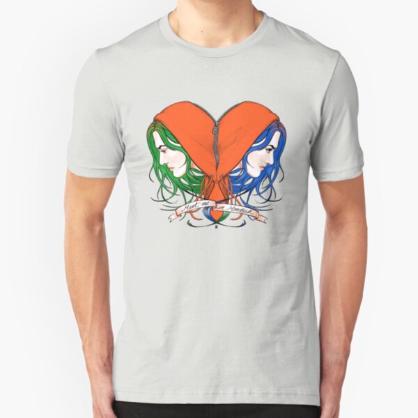 Clementine's Heart Slim Fit T-Shirt
