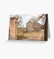Rolley Castle near Bastogne, Belgium Greeting Card