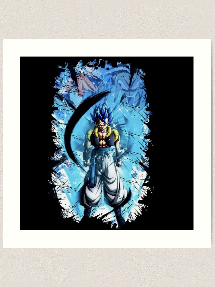 Gogeta Blue vs Broly | Art Board Print