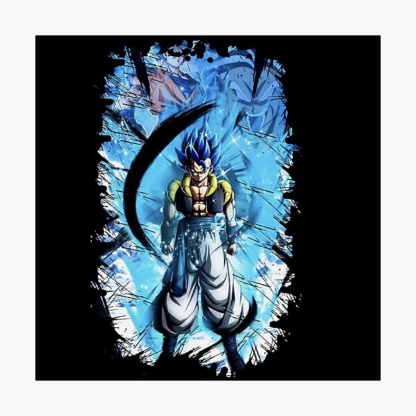 GOGETA SSJ BLUE VS BROLY THE LEGENDARY SUPER SAIYAN Art Print by