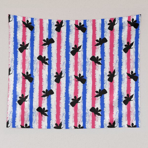 Item preview, pink no blue fairy stripes  designed and sold by B0red.