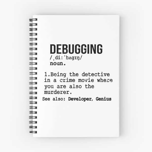 Item preview, Debugging Definition T-shirt Programmers' Coding Gift Tee  designed and sold by eulonix.