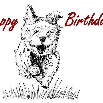 Artwork thumbnail, Follow Your Nose Birthday Card by EuniceWilkie