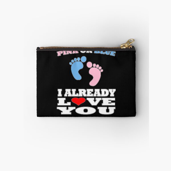 Item preview, Pink Or Blue I Already Love You Gender Reveal Baby Shower  designed and sold by arcadetoystore.