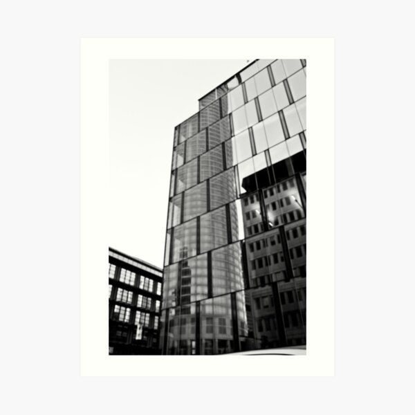 Frankfurt CityLights Art Print