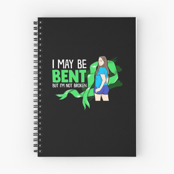 Item preview, Scoliosis Awareness: Bent Not Broken designed and sold by friendlyspoon.