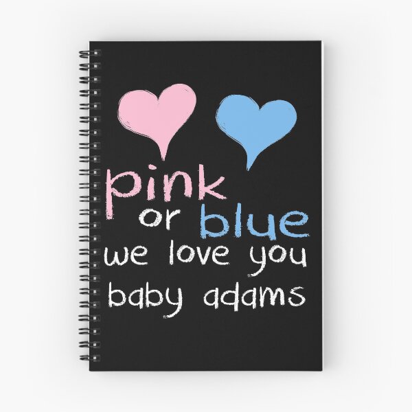 Item preview, Pink Or Blue We Love You Baby Adams Shower Gender Reveal Tee  designed and sold by arcadetoystore.