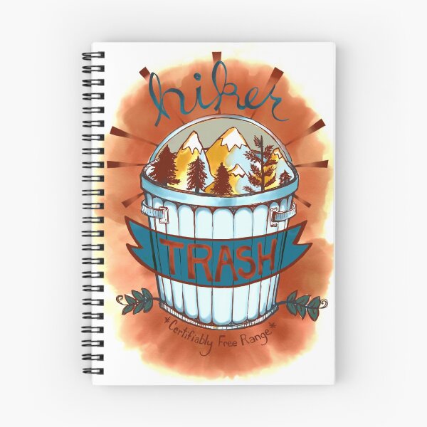Item preview, We are hiker trash designed and sold by Carbuxton.