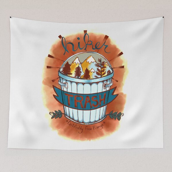 Item preview, We are hiker trash designed and sold by Carbuxton.