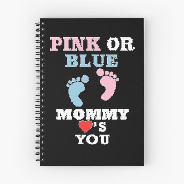 Item preview, Pink Or Blue Mommy Loves You Mom Gender Reveal Baby Shower designed and sold by arcadetoystore.