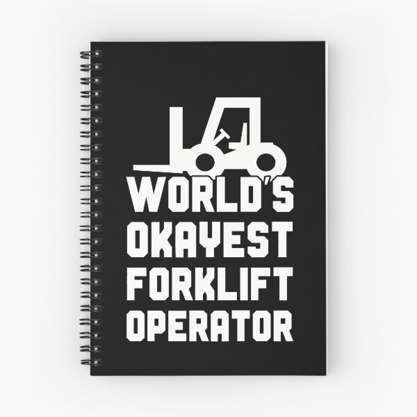 Item preview, World's Okayest Forklift Operator designed and sold by itsHoneytree.