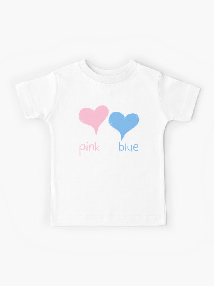 Rosa Oder Blauer Vati Liebt Sie Babyparty Geschlecht Entdeckung Nett Kinder T Shirt Von Arcadetoystore Redbubble