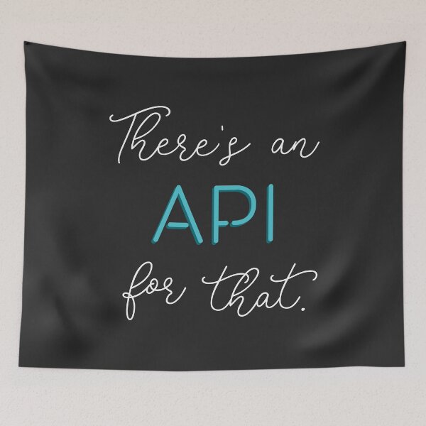 Item preview, There's an API for that designed and sold by overflowhidden.